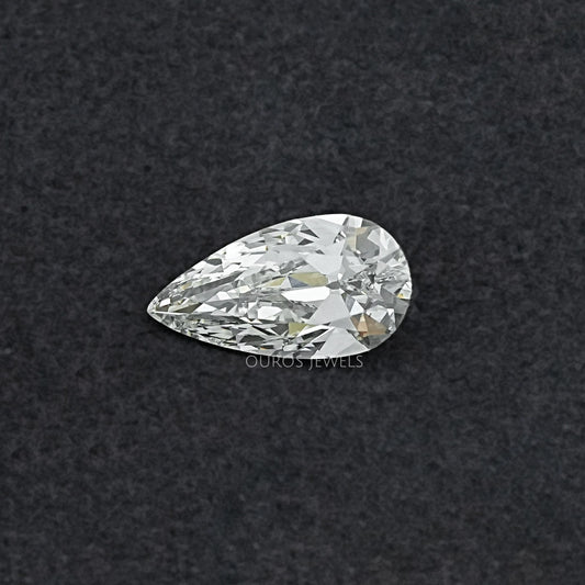 2.10 CT Old Mine Pear Cut Lab Grown Loose Diamond Loose