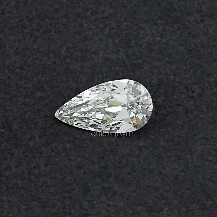 2.10 CT Old Mine Pear Cut Lab Grown Loose Diamond