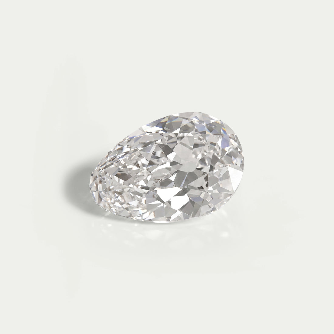 Old Mine Pear Cut Lab Grown Diamond Loose