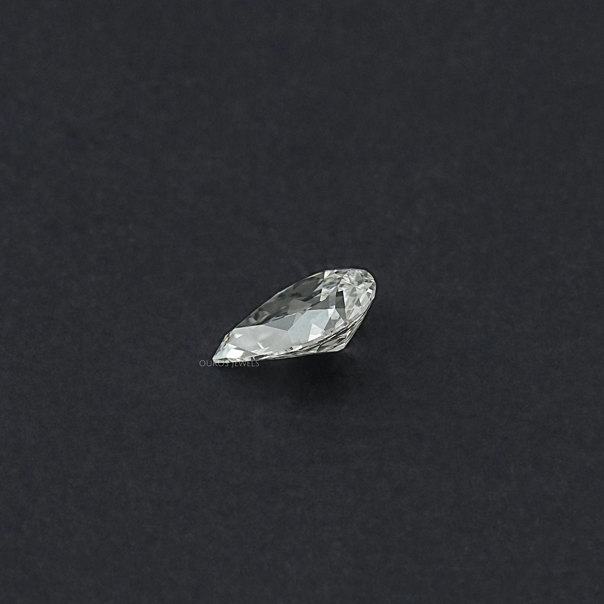 Old Mine Pear Cut Lab Grown Loose Diamond Loose