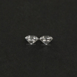 Old Mine Cushion Cut  Lab Grown Diamond For Pair