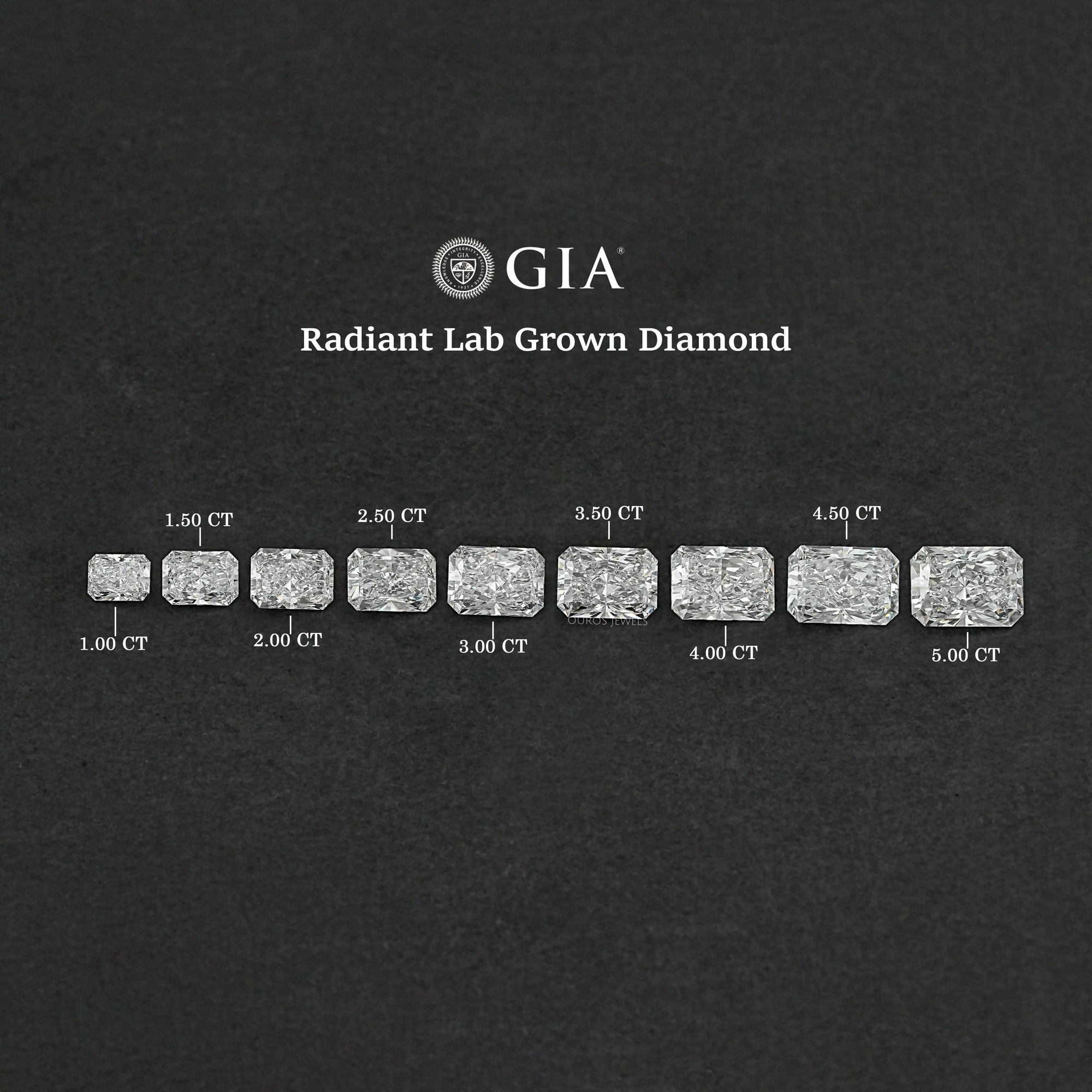 IGI Certified Radiant Cut Lab Grown Diamond GIA Certified Diamond Loose