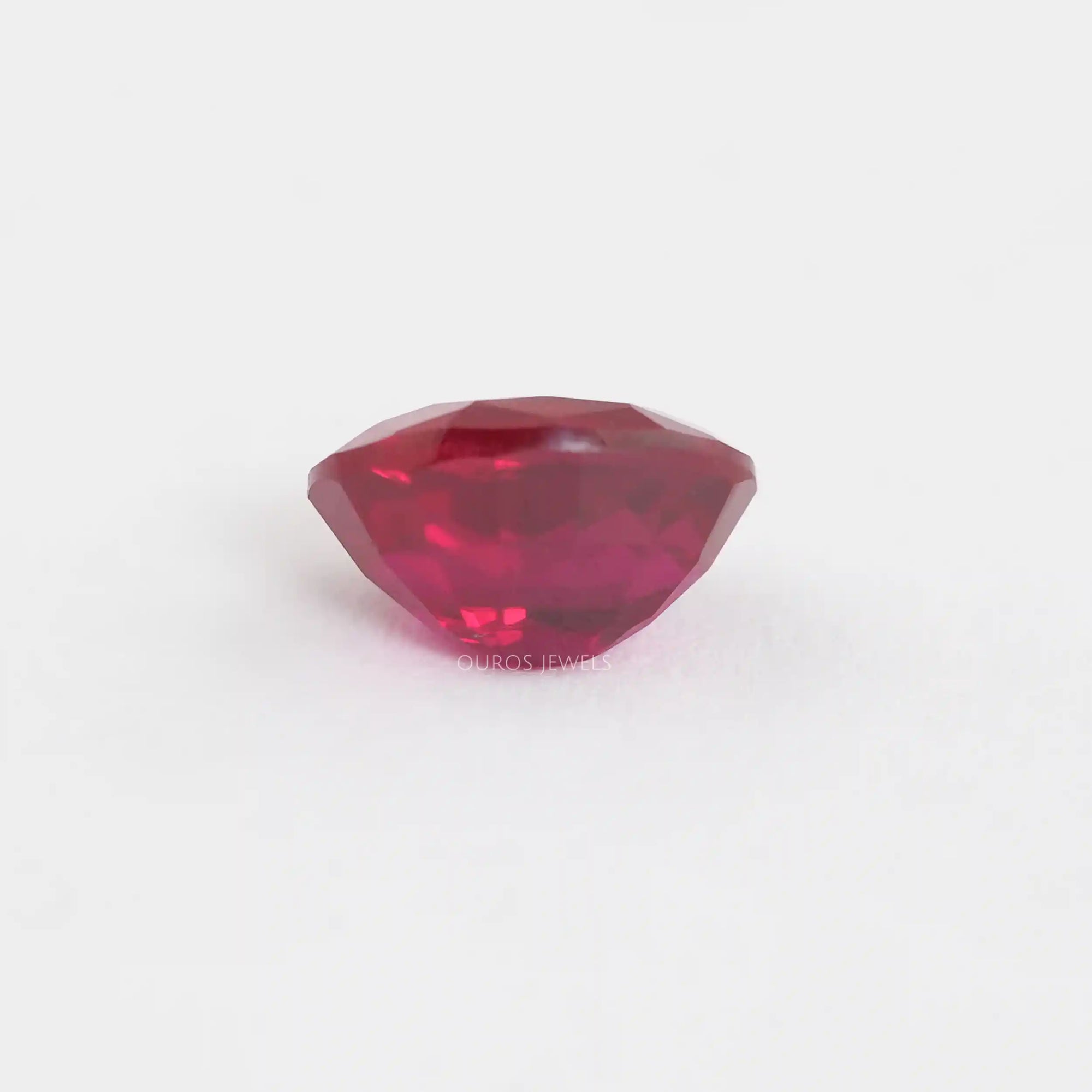 Ruby Oval Cut Gemstone Loose