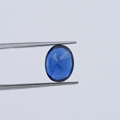 Oval Cut Lab Sapphire Gemstone Loose
