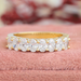 oval half eternity band 