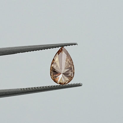Brown Pear Loose Lab Grown Diamond Loose
