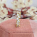 [Pear Cut Lab Diamond Eternity Band]-[Ouros Jewels]