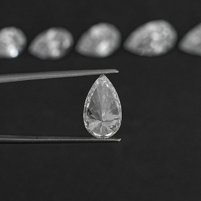 IGI Certified Pear Cut Lab Grown Diamond