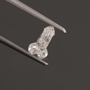 0.95 Carat Penis  Shape Lab Grown Diamond