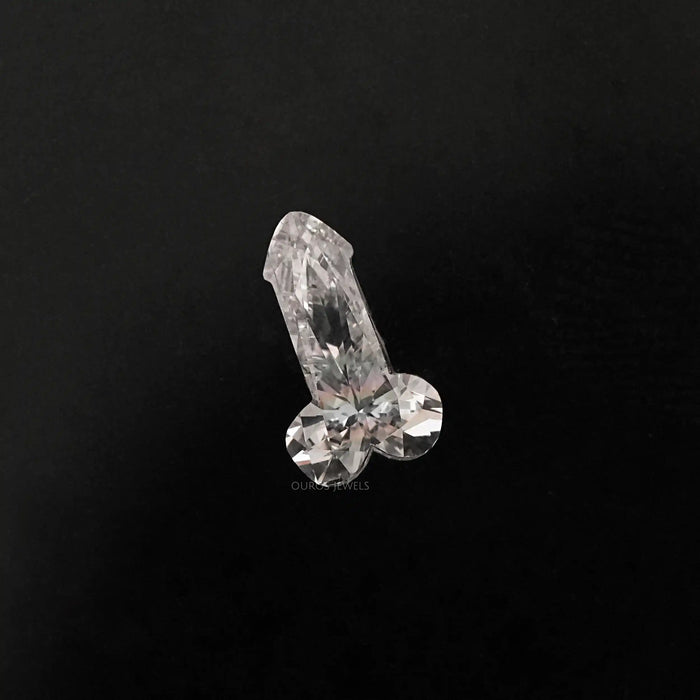 0.95 Carat Penis  Shape Lab Grown Diamond