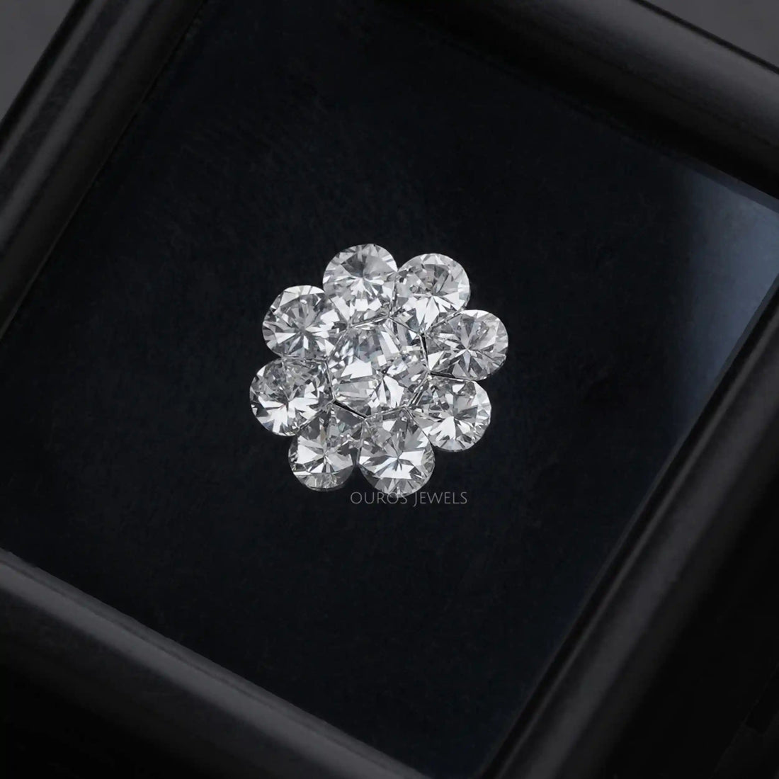 Round Pie Cut Lab Grown Diamond Loose