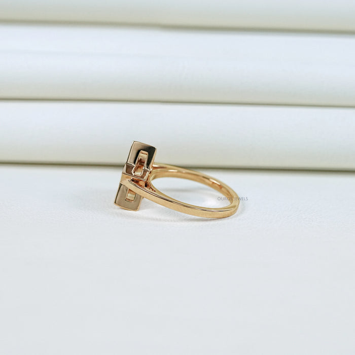 Star Pie Cut Lab Grown Diamond Proposal Ring