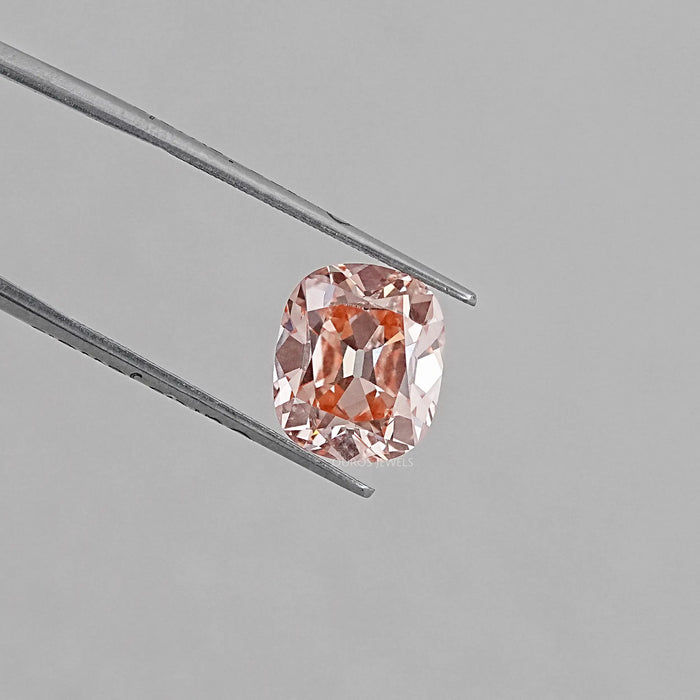 Old Mine Pink Cushion Cut Lab Grown Diamond - 5.25 Carat