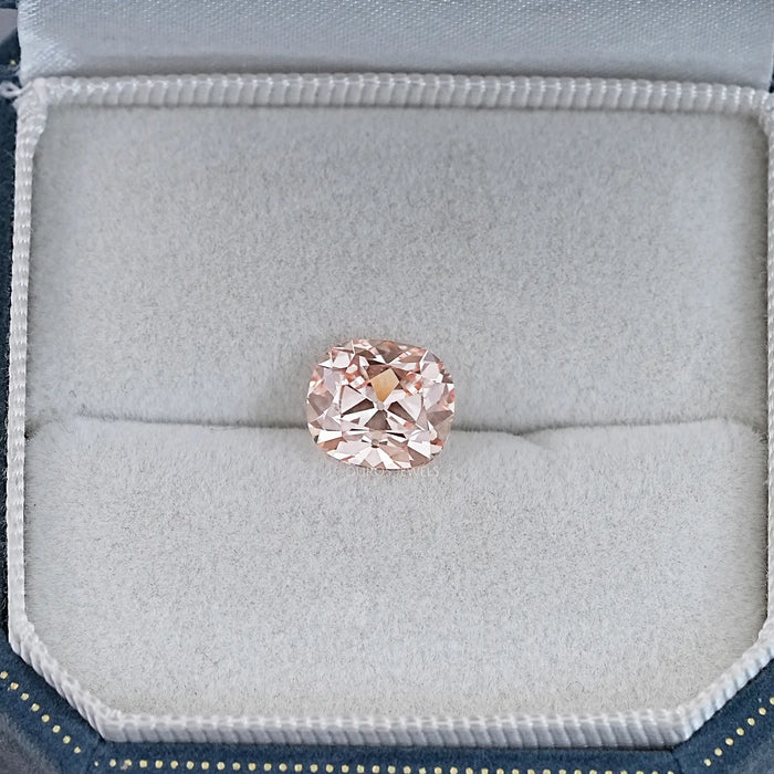 Fancy Vivid Pink Old Mine Cushion Lab-Diamond