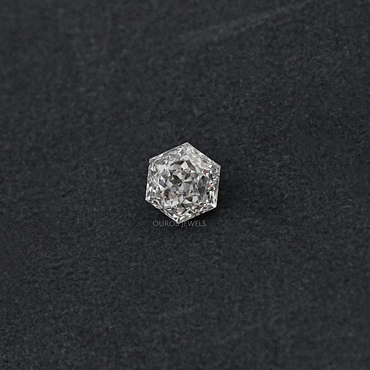 Portuguese Hexagon Cut Lab Diamond Loose Loose