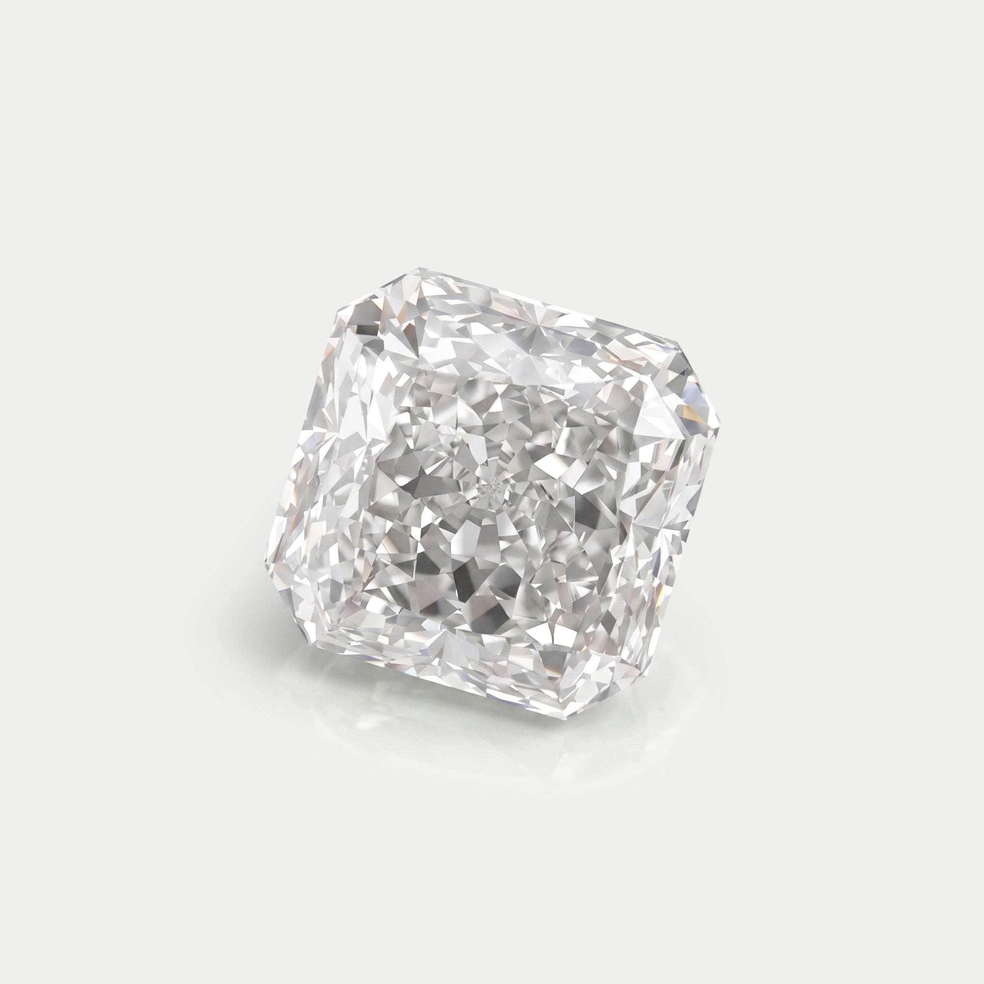 3.00 CT Square Portuguese Lab Diamond Loose Loose