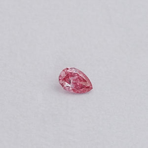 Pink Pear Lab Grown Diamond Loose