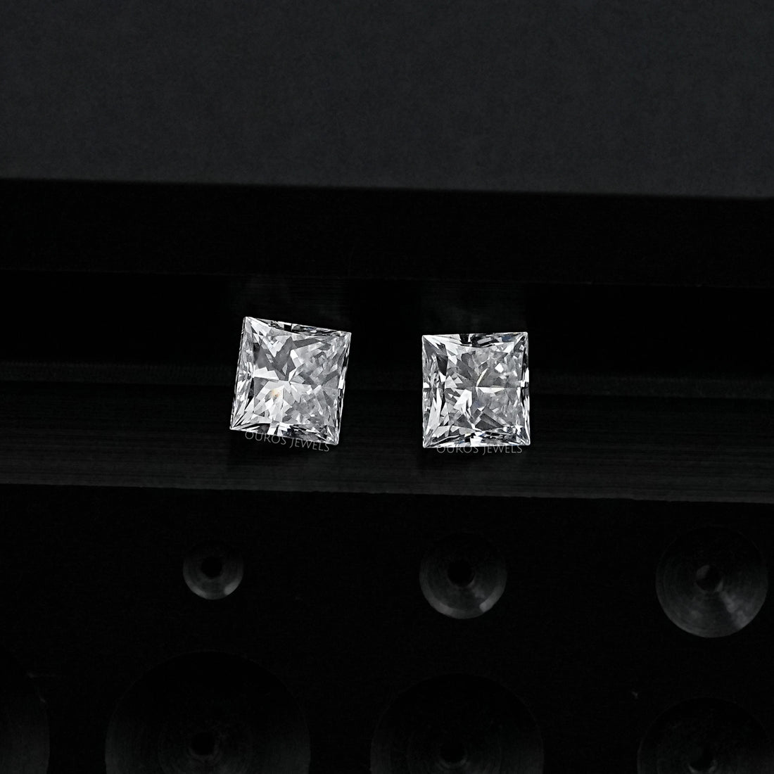 Princess Cut Lab Grown Diamond Pair Loose