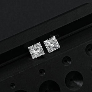 Princess Cut Lab Grown Diamond Pair