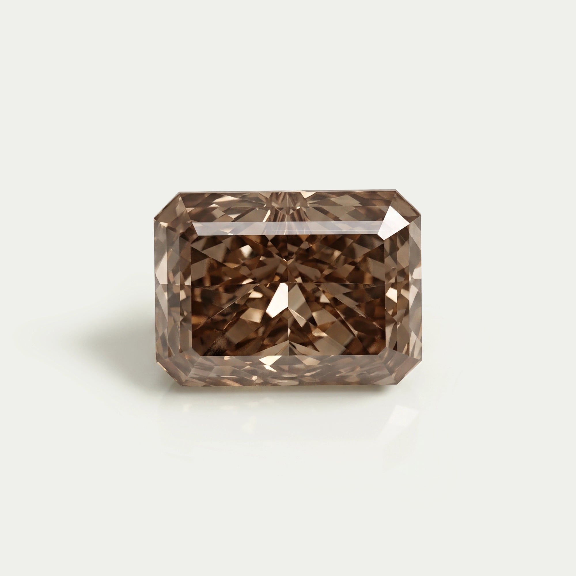 Fancy Brown Radiant Lab Grown Loose Diamond Loose