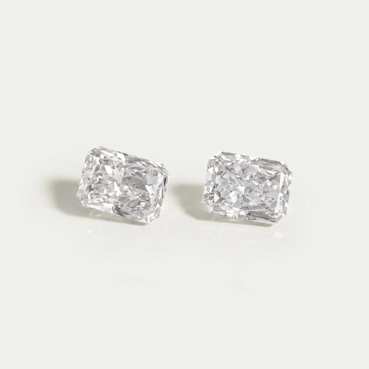 Radiant Cut Loose Lab Grown Matching Pair