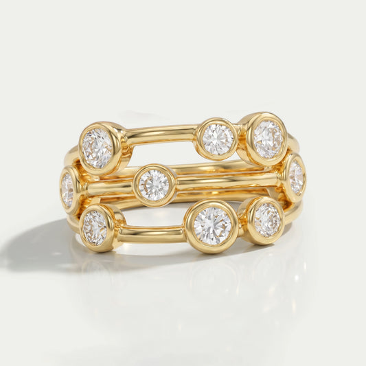 Raindance Inspired Unique Engagement Ring