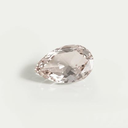 Pear Rose Cut Lab Made Diamond