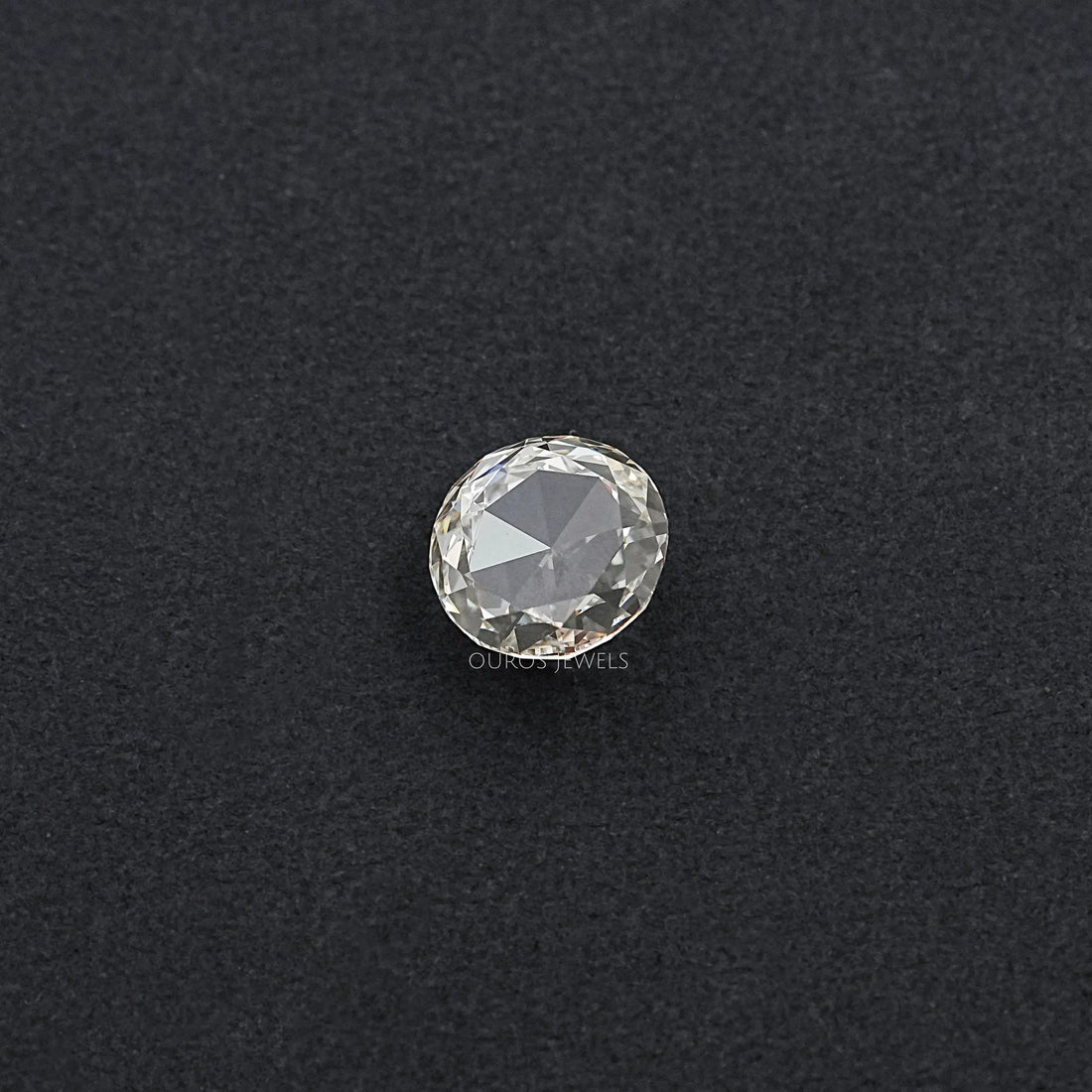 Rose Cut Round Lab Grown Diamond