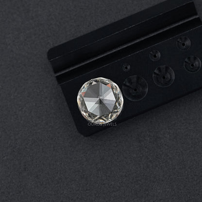 Rose Cut Round Lab Grown Diamond