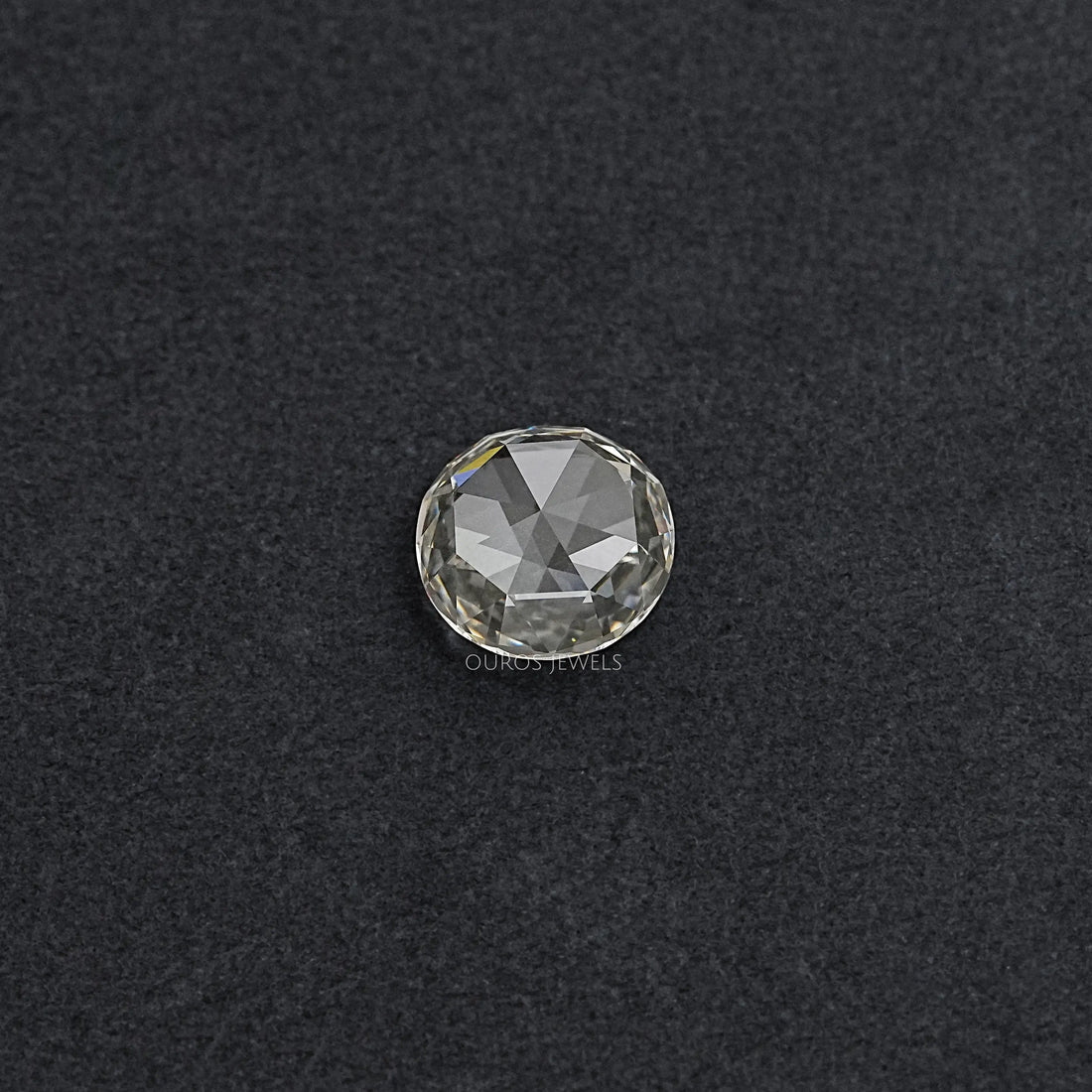 Rose Cut Round Lab Grown Diamond
