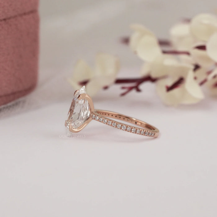 3.10 Carat Dutch Marquise Cut Diamond Ring