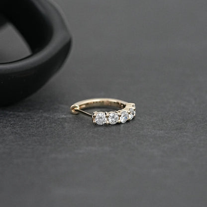 Huggie Hoop Diamond Earrings For Men Earring