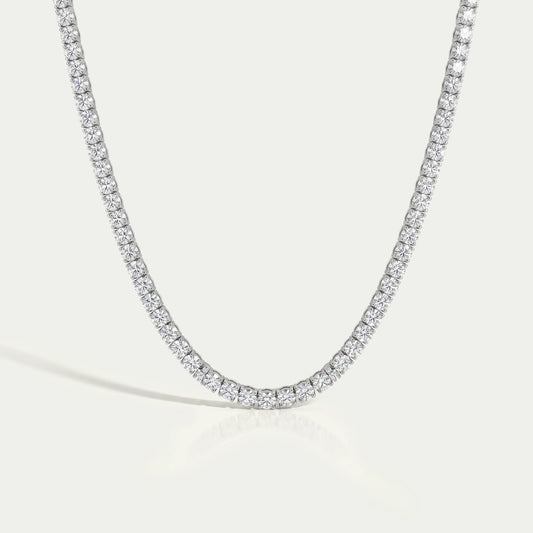 Pete Davidson Diamond Tennis Necklace