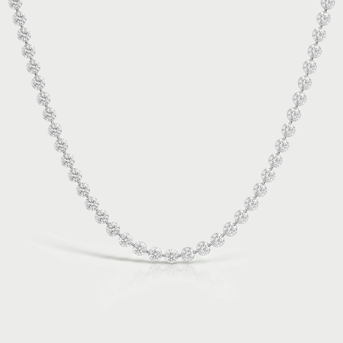 Drill Lab Diamond Tennis Necklace Necklaces