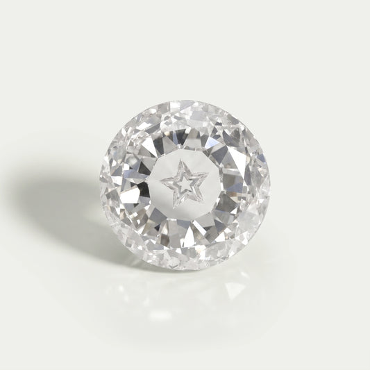 Round Modified Star Cut Lab Diamond