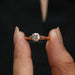 OEC diamond round solitaire ring