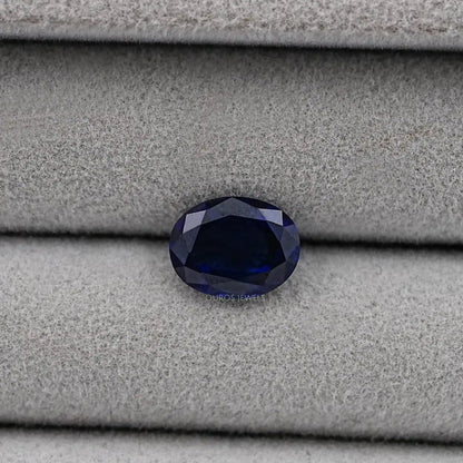 Oval Cut Lab Sapphire Gemstone Loose