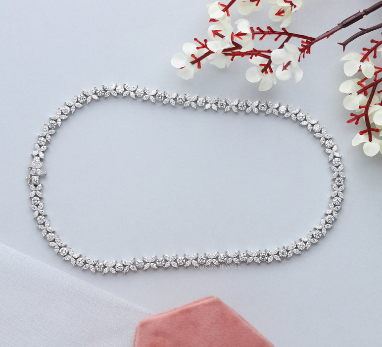 diamond choker necklace 