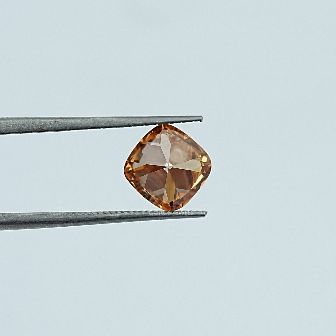 Champagne Square Old Mine Cushion Cut Loose Diamond Loose