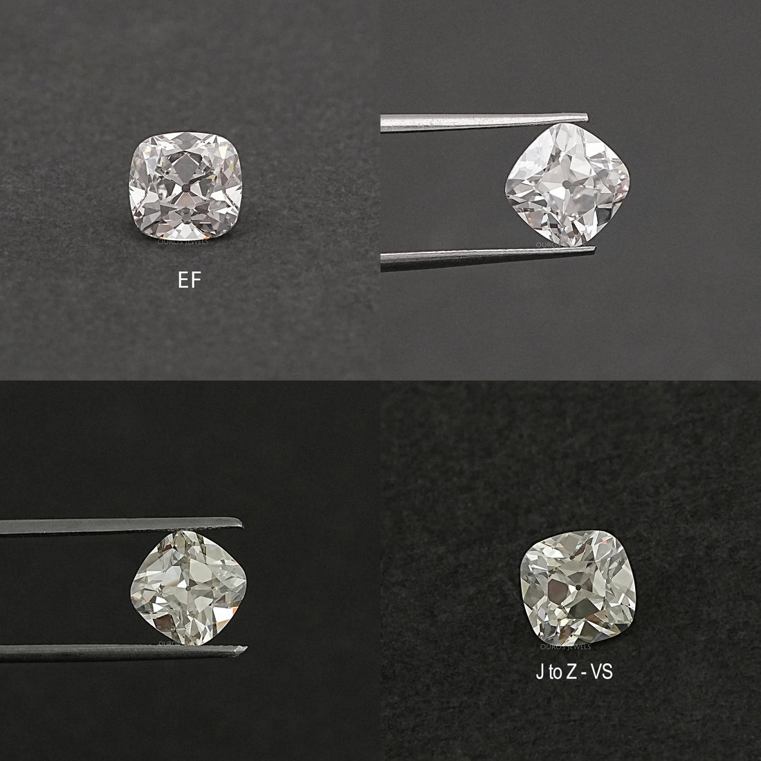 Loose Lab-Grown Old Mine Square Cushion Diamond