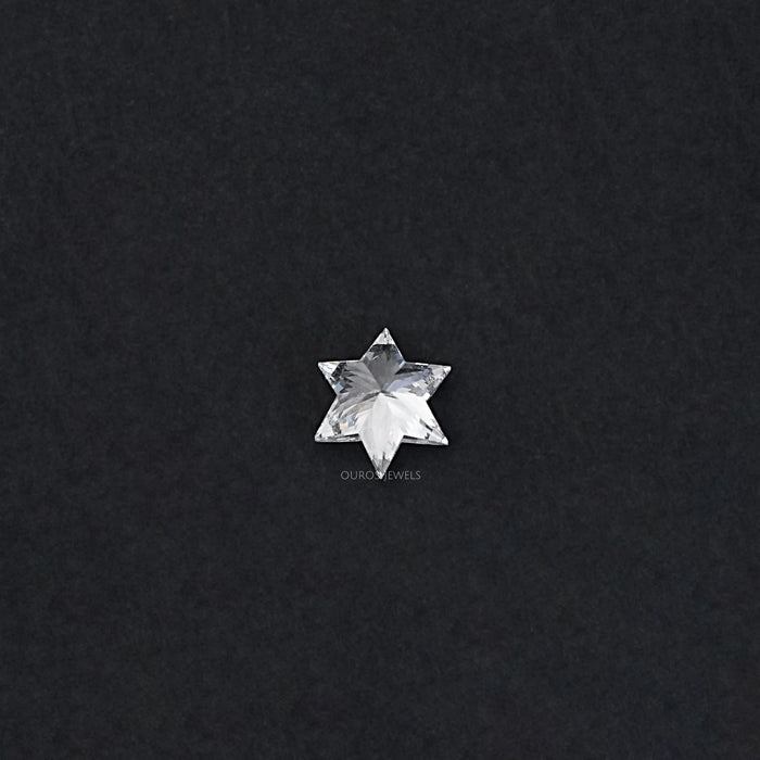David Star Cut Lab Created Diamond
