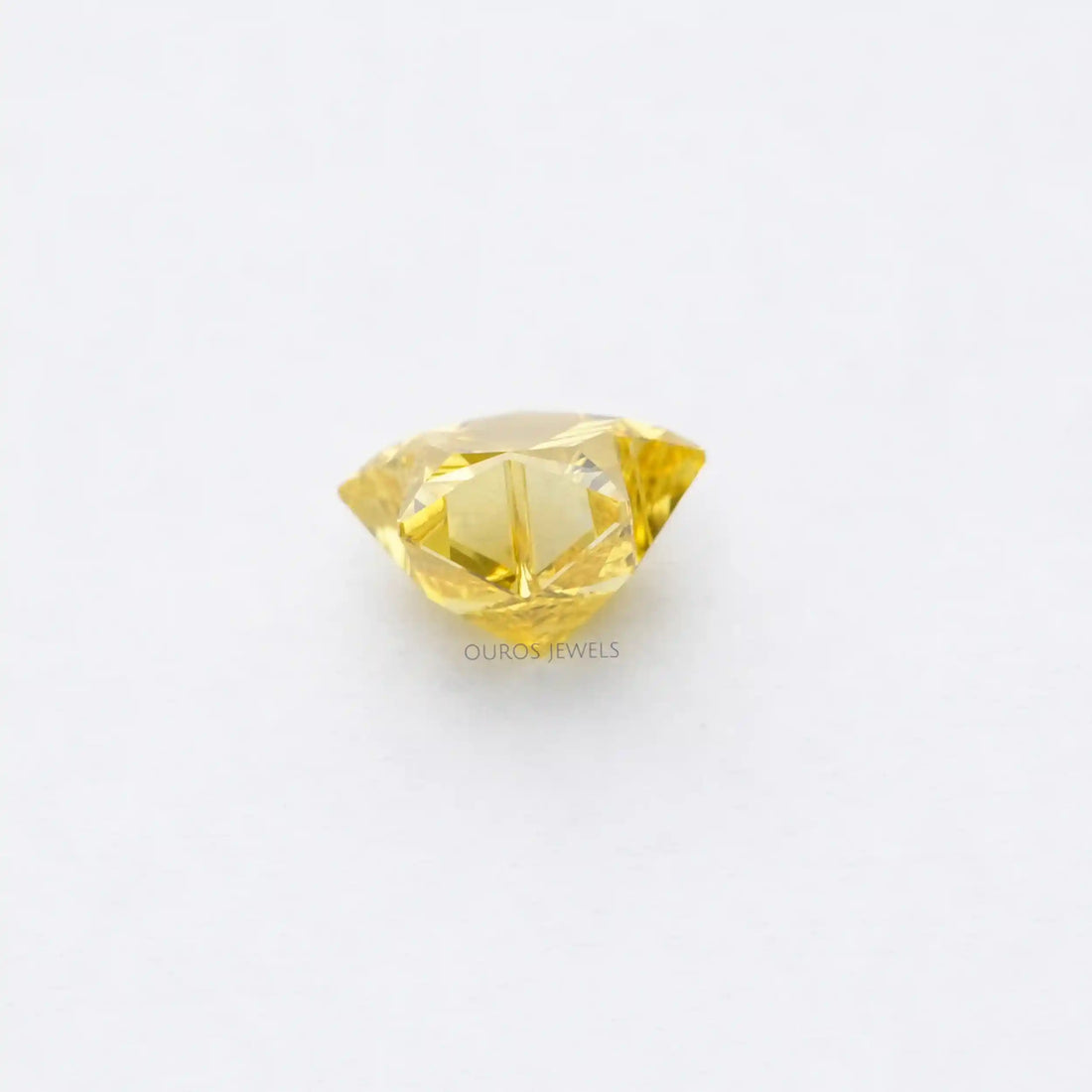 Fancy Yellow Star Cut Lab Grown Diamond