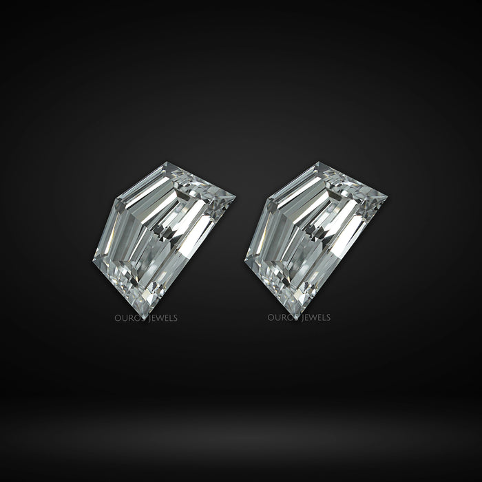 Matching Cadillac Step Cut Lab Grown Diamonds