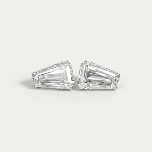 Step Cut Coffin Cut Lab Grown Loose Diamond