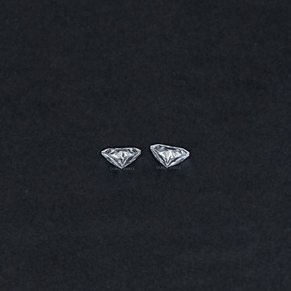 Step Cut Triangle Lab Diamond For Matching Pair Loose