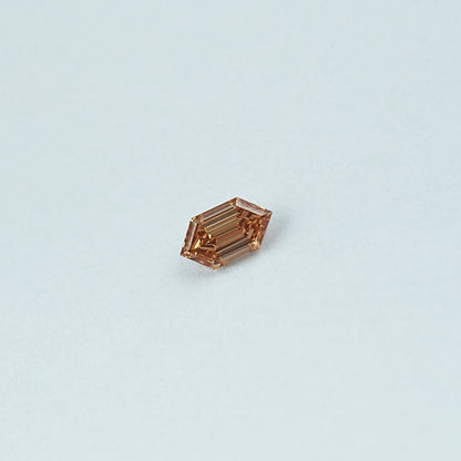 Step Cut Dutch Marquise Lab Champagne Diamond Loose