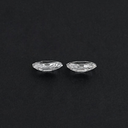 Step Cut Octagon Lab Diamond Matching Pair Loose
