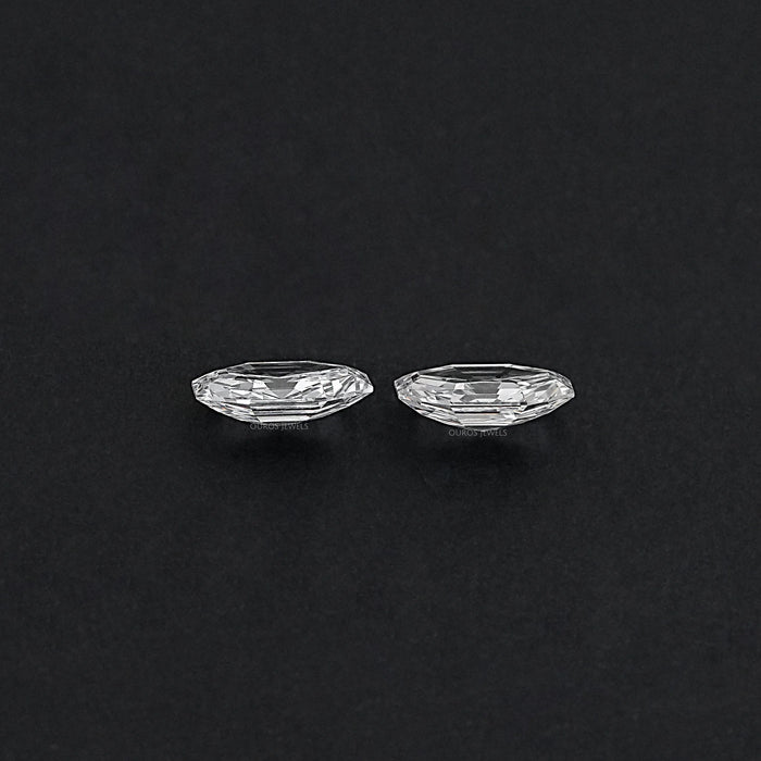 Step Cut Octagon Lab Diamond Matching Pair