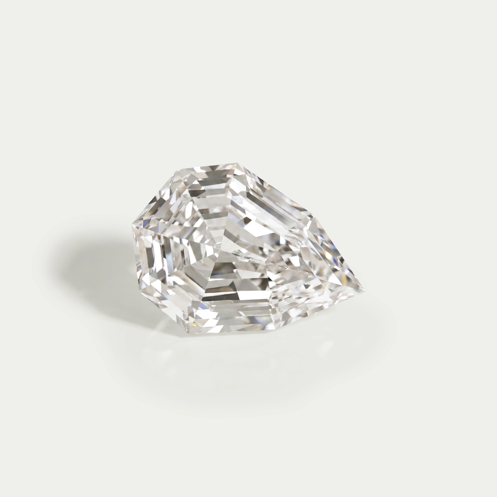 Step Cut Pear Lab Grown Diamond Loose