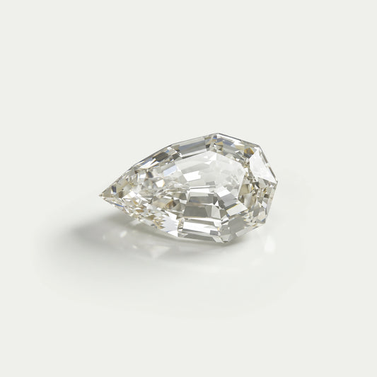 Step Cut Pear Lab Grown Loose Diamond